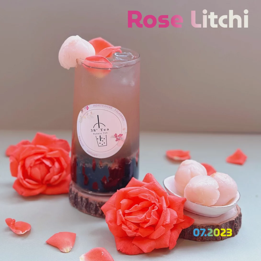 38 Tea - Bubble Tea Rose Litchi